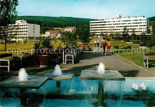 AK / Ansichtskarte Bad Soden Salmuenster Neuer Kurpark Wasserspiele Kat. Bad Soden Salmuenster