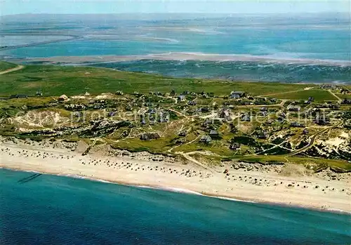 AK / Ansichtskarte Rantum Sylt Fliegeraufnahme Kat. Rantum (Sylt)