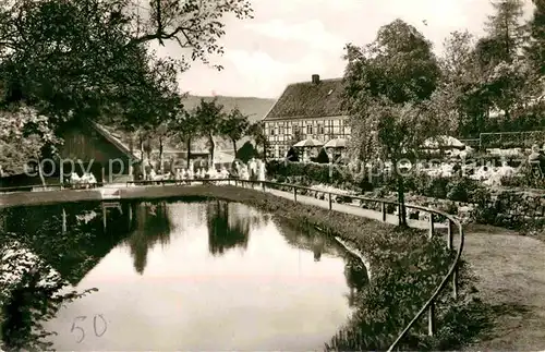 AK / Ansichtskarte Koenigsfeld Ennepetal Cafe Restaurant Spreeler Muehle  Kat. Ennepetal