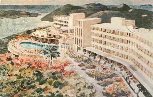 AK / Ansichtskarte Charlotte Amalie Virgin isle Hilton 