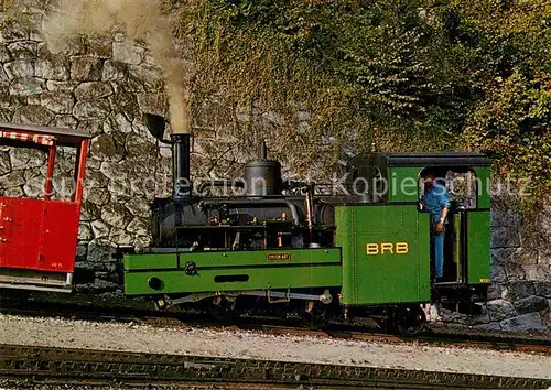 AK / Ansichtskarte Brienz Rothornbahn Lokomotive  Kat. Eisenbahn