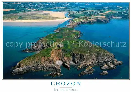 AK / Ansichtskarte Crozon Ile de l Aber vue aerienne Kat. Crozon