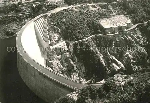 AK / Ansichtskarte Verzasca Sbarramenti idrici della Verzasca Staumauer Kat. Locarno