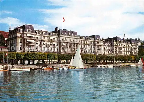 AK / Ansichtskarte Lucerne Luzern Grand National Hotel Kat. Luzern