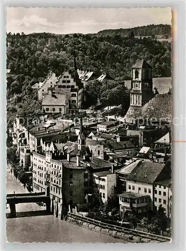 AK / Ansichtskarte Wasserburg Inn Blick vom Kellerberg Kat. Wasserburg a.Inn