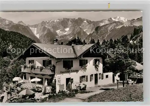 AK / Ansichtskarte Graseck Berggasthof Wetterstein Kat. Garmisch Partenkirchen