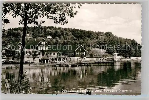 AK / Ansichtskarte Diepental Talsperre Gasthaus Kat. Leichlingen (Rheinland)