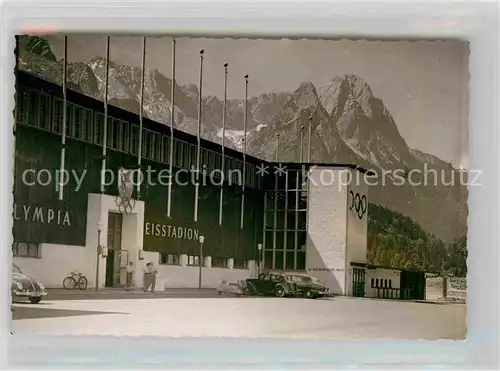 AK / Ansichtskarte Garmisch Partenkirchen Olympia Eisstadion  Kat. Garmisch Partenkirchen