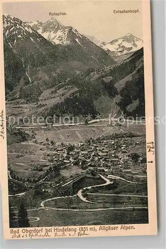 AK / Ansichtskarte Bad Oberdorf Panorama  Kat. Bad Hindelang