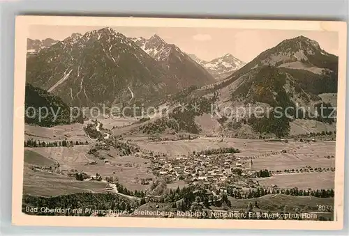 AK / Ansichtskarte Bad Oberdorf Pfannenhoelzer Breitenberg Rotspitze Nebelhorn Kat. Bad Hindelang