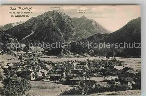 AK / Ansichtskarte Bad Oberdorf Rotspitze I und II. Breitenberg  Kat. Bad Hindelang