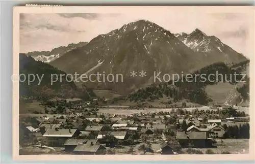 AK / Ansichtskarte Bad Oberdorf Breitenberg Rotspitze Kat. Bad Hindelang