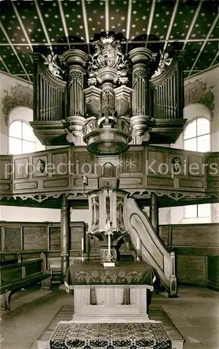 AK / Ansichtskarte Bergzabern Bad Bergkirche Barocke Orgel Kat. Bad Bergzabern