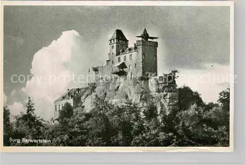 AK / Ansichtskarte Bergzabern Bad Burg Berwartstein Kat. Bad Bergzabern