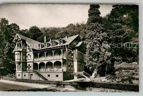 AK / Ansichtskarte Bergzabern Bad Haus Luisenruhe Kat. Bad Bergzabern