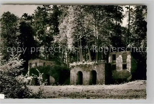 AK / Ansichtskarte Zweibruecken Ruine Stanislaus Leszinsky Kat. Zweibruecken