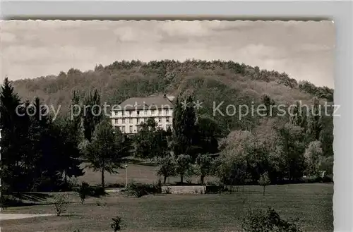 AK / Ansichtskarte Bergzabern Bad Sanatorium Kat. Bad Bergzabern