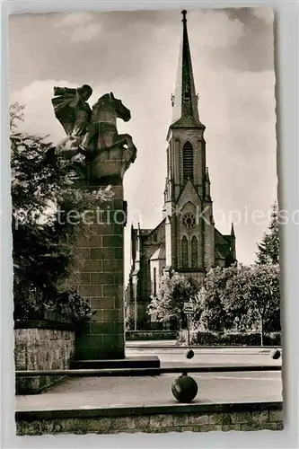 AK / Ansichtskarte Bergzabern Bad Kath Kirche Kat. Bad Bergzabern