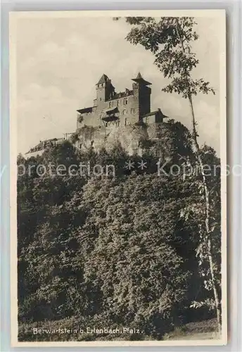 AK / Ansichtskarte Erlenbach Bad Bergzabern Burg Berwartstein Kat. Bad Bergzabern
