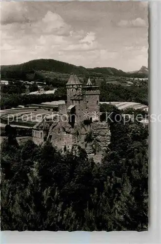 AK / Ansichtskarte Bergzabern Bad Burg Berwartstein Kat. Bad Bergzabern