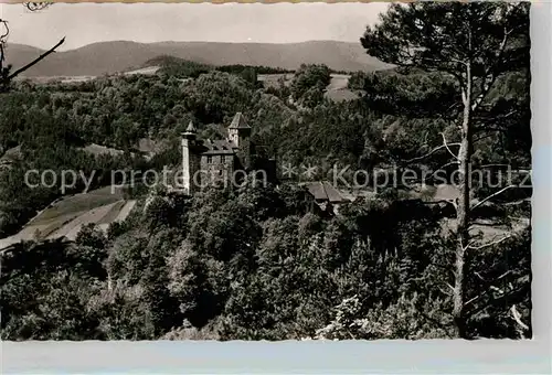 AK / Ansichtskarte Bergzabern Bad Burg Berwartstein Kat. Bad Bergzabern