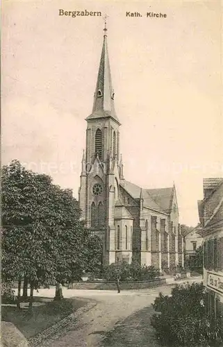 AK / Ansichtskarte Bergzabern Bad Kath Kirche Kat. Bad Bergzabern