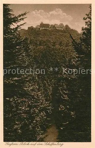 AK / Ansichtskarte Giessen Lahn Blick auf Schiffenberg Kat. Giessen