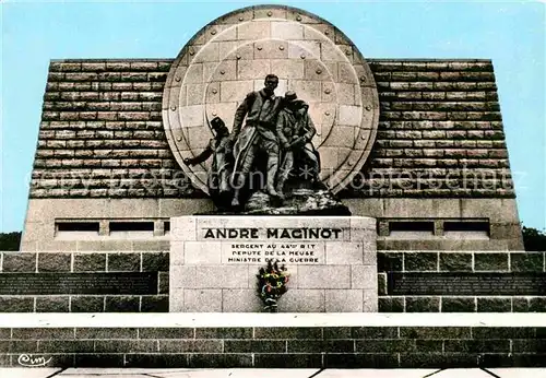 AK / Ansichtskarte Denkmal Andre Maginot Monument Verdun Meuse  Kat. Denkmaeler