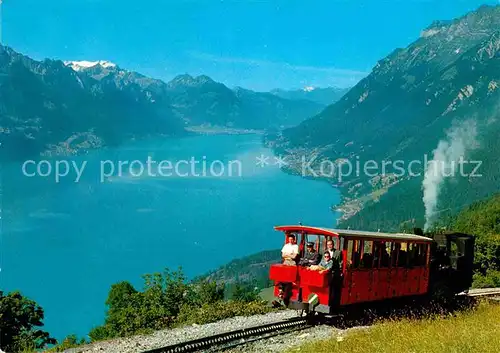 AK / Ansichtskarte Zahnradbahn Brienzer Rothorn Geldried Brienzersee  Kat. Bergbahn