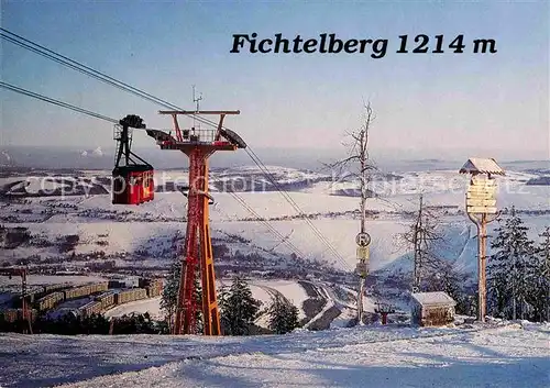 AK / Ansichtskarte Seilbahn Fichtelberg Oberwiesenthal  Kat. Bahnen