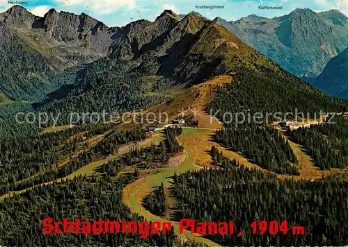 AK / Ansichtskarte Schladming Obersteiermark Schladminger Planai Dachstein Tauerngebiet Fliegeraufnahme Kat. Schladming