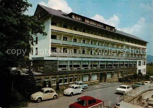 AK / Ansichtskarte Laasphe Kurhaus Kneippsanatorium Dr de la Camp Kat. Bad Laasphe