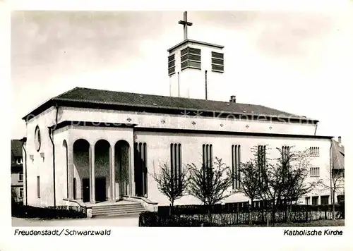 AK / Ansichtskarte Freudenstadt Katholische Kirche Kat. Freudenstadt