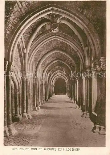 AK / Ansichtskarte Hildesheim St Michaelis Kirche Kreuzgang Kat. Hildesheim