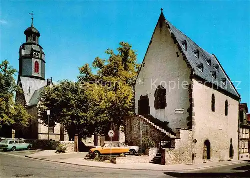 AK / Ansichtskarte Butzbach Stadtkirche Heimatmuseum Kat. Butzbach
