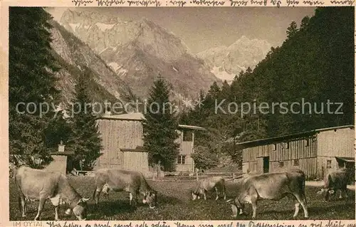 AK / Ansichtskarte Oberstdorf Oytal Gasthaus  Kat. Oberstdorf