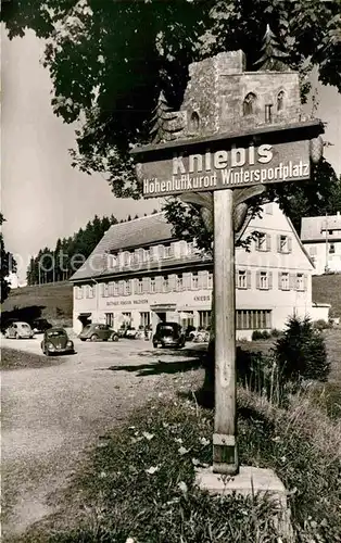 AK / Ansichtskarte Kniebis Freudenstadt Gasthaus zum Waldhorn Kat. Freudenstadt