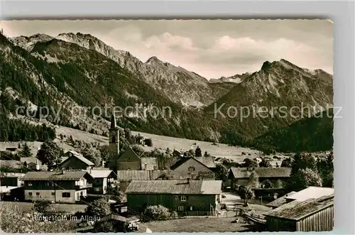 AK / Ansichtskarte Hinterstein Bad Hindelang Gesamtansicht Kirche 