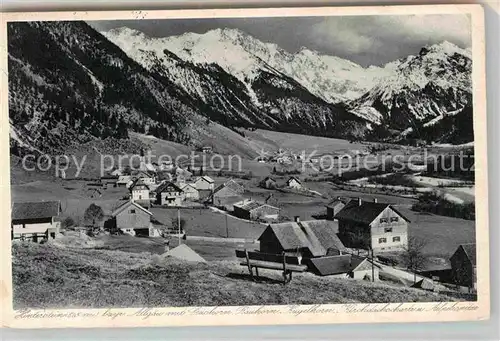 AK / Ansichtskarte Bad Oberdorf Panorama  Kat. Bad Hindelang