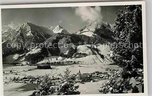 AK / Ansichtskarte Bad Oberdorf Breitenberg Rotspitze Imbergerhorn Kat. Bad Hindelang