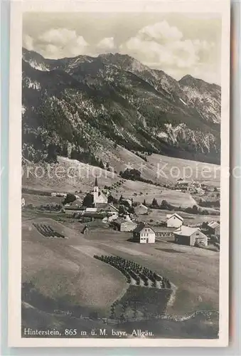 AK / Ansichtskarte Hinterstein Bad Hindelang Kirche