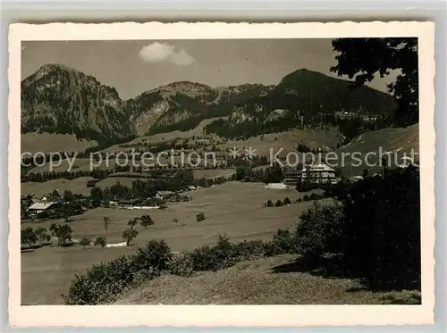 AK / Ansichtskarte Bad Oberdorf Panorama Kat. Bad Hindelang