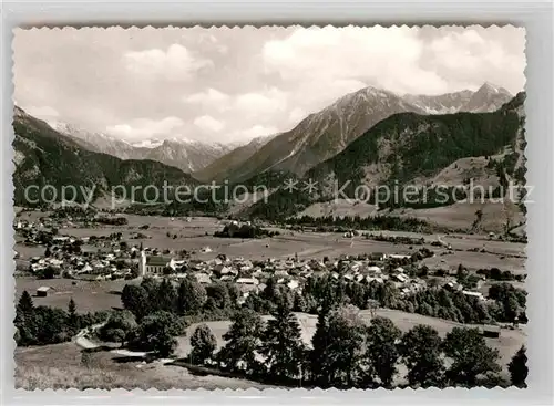 AK / Ansichtskarte Bad Oberdorf Hintersteiner Berge Kat. Bad Hindelang