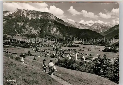 AK / Ansichtskarte Hindelang Iseler Allgaeuer Alpen Kat. Bad Hindelang