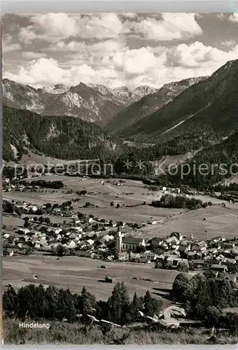 AK / Ansichtskarte Hindelang Panorama Kat. Bad Hindelang