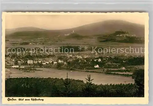 AK / Ansichtskarte Giessen Lahn Panorama vom Schiffenberg Kat. Giessen