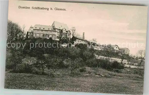 AK / Ansichtskarte Schiffenberg Giessen Domoene Kat. Giessen