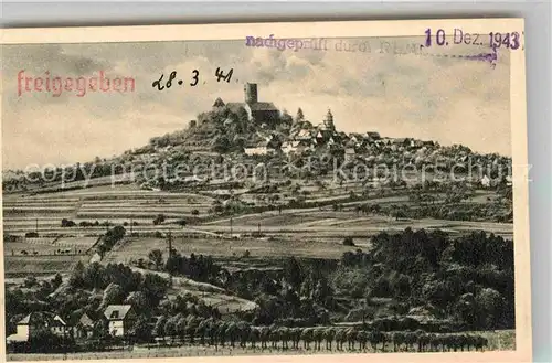 AK / Ansichtskarte Gleiberg Burg Panorama