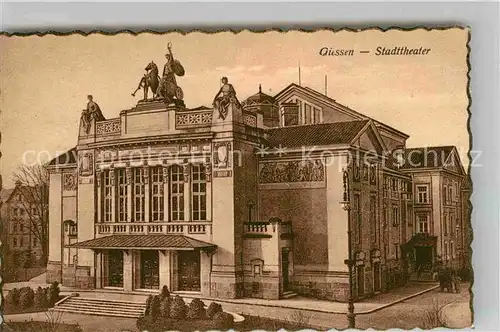 AK / Ansichtskarte Giessen Lahn Stadttheater Kat. Giessen