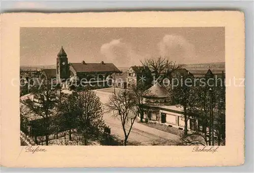AK / Ansichtskarte Giessen Lahn Bahnhof Kat. Giessen